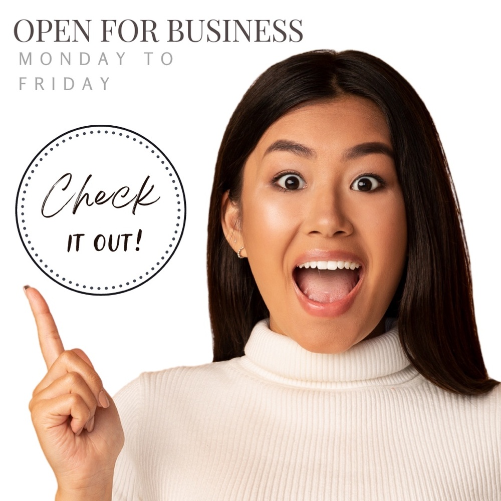 Open Monday - Friday